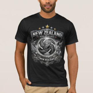 FIFAワールドカップ2026 - ニュージーランド Tシャツ