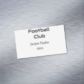 FIFAワールドカップ サッカークラブ 名前 年 パーティー マグネット名刺 (インサイチュ)