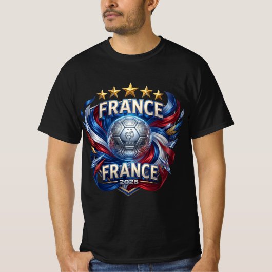 FIFA ワールドカップ 2026 - フランス Tシャツ (正面)