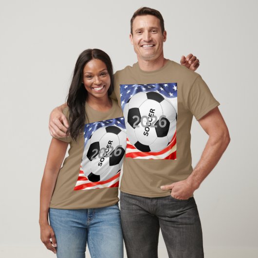 FIFA ワールドカップ 2026 Tシャツ (ユニセックス)