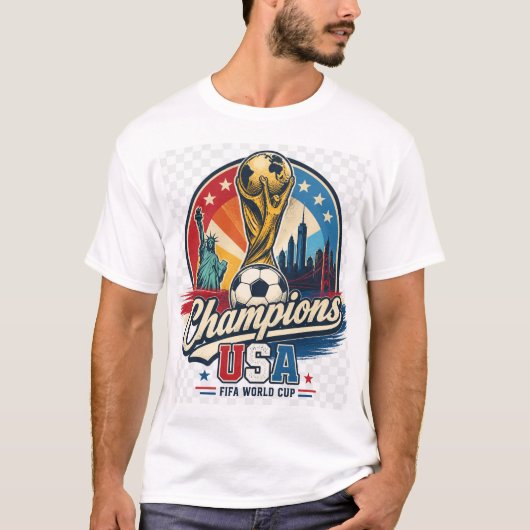 Fifa ワールドカップ USA Tシャツ (正面)
