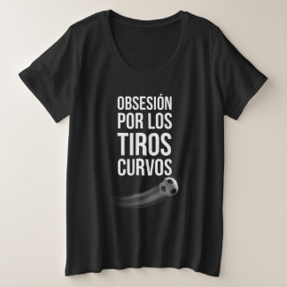 FIFA 2026 スタジアムウェア スペイン語 太字のタイポグラフィ プラスサイズTシャツ