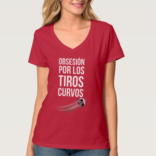 FIFA 2026 スタジアムウェア スペイン語 太字のタイポグラフィ Tシャツ (正面)
