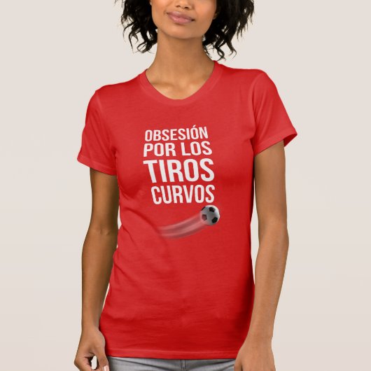 FIFA 2026 スタジアムウェア スペイン語 太字のタイポグラフィ Tシャツ (正面)