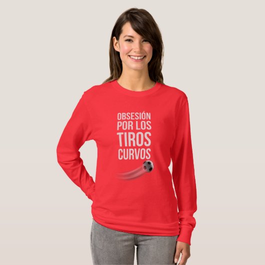 FIFA 2026 スタジアムウェア スペイン語 太字のタイポグラフィ Tシャツ (正面フル)