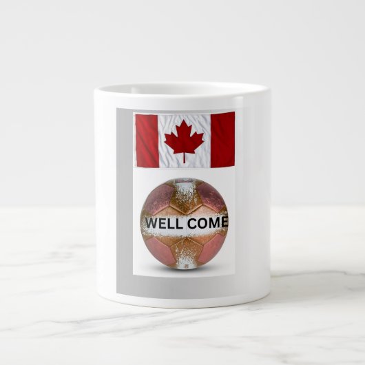 FIFA WORLD CUP 2026  ジャンボコーヒーマグカップ (正面)