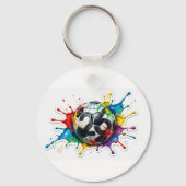FIFA World Cup 2026 Sticker Bundle Soccer Fan Art キーホルダー (正面)