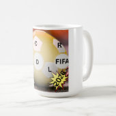 FIFA WORLD CUP 2026 T-Shirt コーヒーマグカップ (正面右)