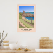 Fife Coastal Path Scotlands Great Trails Poster ポスター (キッチン)