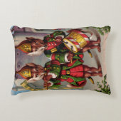 Fife & Drumキツネ角枕 アクセントクッション (正面)