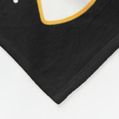 Fife Life I Need Space T-rex Astronaut Outterspace フリースブランケット (角)