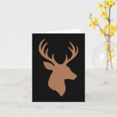 Fife Life My Family Tree Has A Stand In It Deer Hu カード (黄色い花)