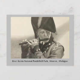 Fife Player at Battlefield Postcrossingはがき ポストカード