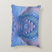 FIFI ～とても甘い～ピンクブルーフラクタルデザイン～ アクセントクッション (裏面(縦))