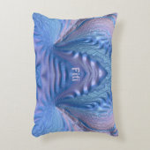 FIFI ～とても甘い～ピンクブルーフラクタルデザイン～ アクセントクッション (正面(垂直))