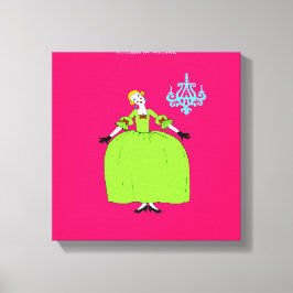 FIFI to CHANGE COLOR 11x11 1.5"Thick キャンバスプリント