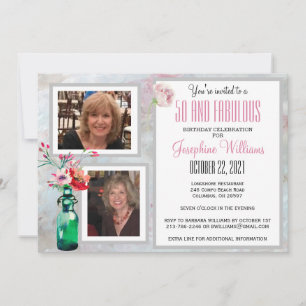 Fifiture and Fab招待状誕生日パーティーの写真 招待状