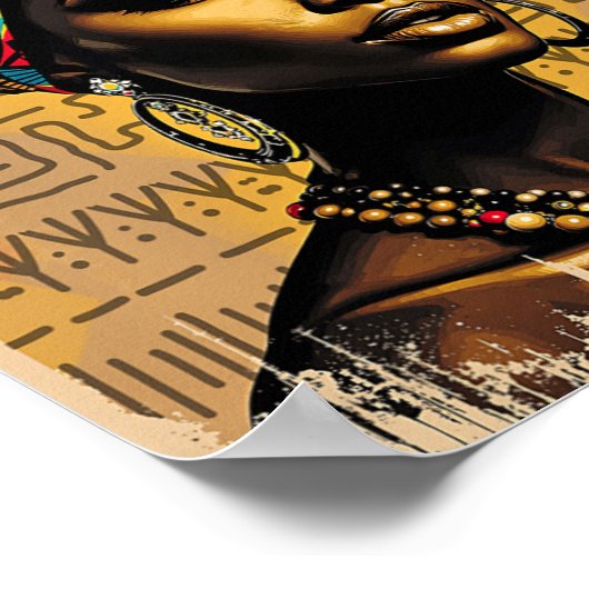 Fifst Hands Black History Black History Is America ポスター (角)