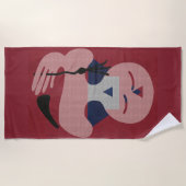 Fifteen ビーチタオル (正面)