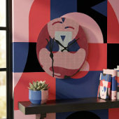 Fifteen ラージ壁時計