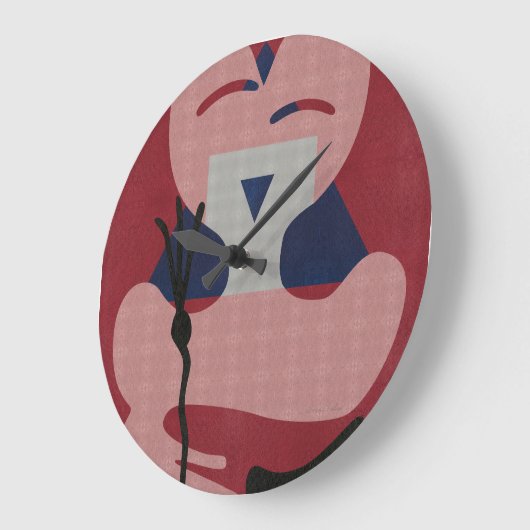 Fifteen ラージ壁時計 (傾斜)