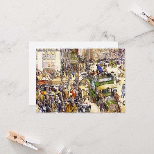 Fifth Avenue （ニューヨーク） カード (正面/裏面インサイチュ)