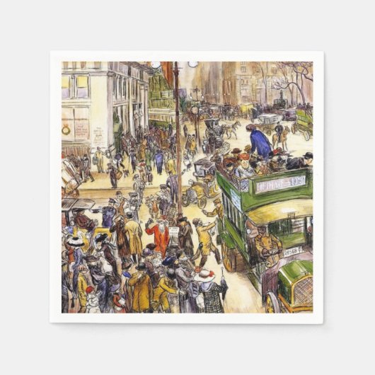 Fifth Avenue (ニューヨーク) スタンダードカクテルナプキン (正面)