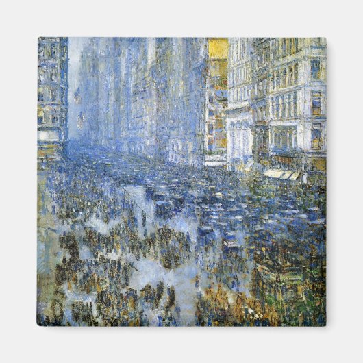 Fifth Avenue in Winter (New York City) (NYC, USA) マグネット (正面)