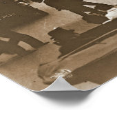 Fifth Avenue & New York City Public Library 1908 ポスター (角)