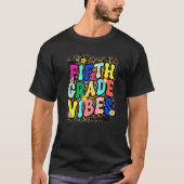 Fifth Grade 5th Vibes Team Retro Tie Dye 1st Day O Tシャツ (正面)