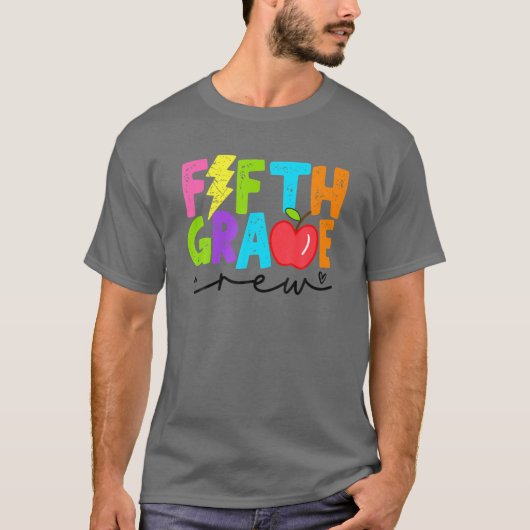 Fifth Grade Crew - Team 5Th Grade Back To School Tシャツ (正面)