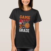 Fifth Grade Game On Sketll Ck To School 5th Grade Tシャツ (正面)