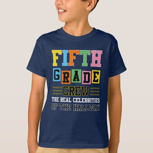 Fifth Grade Teacher Gifts Kid 5th Grade Team Tシャツ (正面)