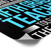 Fifth Grade Teacher If At First You Dont Succeed  ポスター (角)