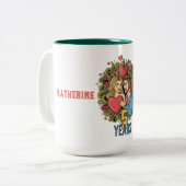 Fifth Year Anniversary ツートーンマグカップ (正面左)