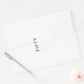 Fifty 50th Birthday Party スクエアシール (封筒)