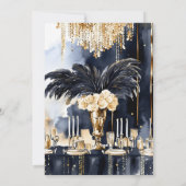 Fifty and Fabulous 1920s 招待状 (裏面)