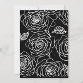 Fifty and Fabulous Floral 50th Birthday 招待状 (裏面)