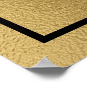 Fifty and Fabulous Photo 50th Birthday Party ポスター (角)