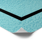 Fifty and Fabulous Photo 50th Birthday Party ポスター (角)