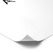 Fifty and Fabulous Photo 50th Birthday Party ポスター (角)