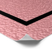 Fifty and Fabulous Photo 50th Birthday Party ポスター (角)