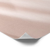 Fifty and Fabulous Pink Photo 50th Birthday Party ポスター (角)