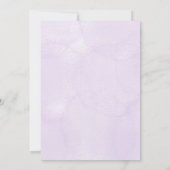 Fifty fabulous birthday invitation  招待状 (裏面)