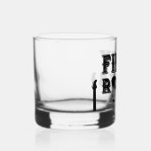 Fifty Rocks Guitar Pick 50th Birthday Party ウイスキーグラス (右)