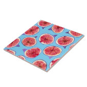 Figスライス水彩模様 タイル (側面)