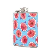 Figスライス水彩模様 フラスク (左)