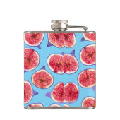 Figスライス水彩模様 フラスク (裏面)