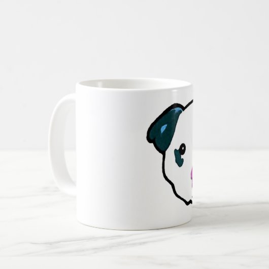 Figニュートン氏のコーヒー・マグ コーヒーマグカップ (正面左)