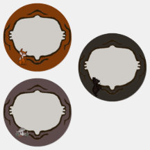 Fig、Blinky、Mushroom ステッカーシート ラベル